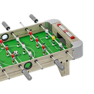 Mini Soccer Table Football Board Game inomhus bärbar poängvakt med två bollar Interaktiva pinballspel för 2 spelare