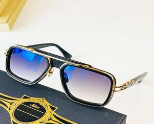 Mężczyźni Designerskie okulary przeciwsłoneczne Grand lxn evo metal minimalistyczna retro mach kolekcja okularów przeciwsłonecznych Nowa design mur cut edge ori6292905