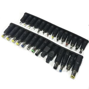 34pcs/28pcs Universal 5.5mmx2.1mm DC Adaptador de energia CA kits de conector para lenovo thinkpad laptop fonte de alimentação de conectores