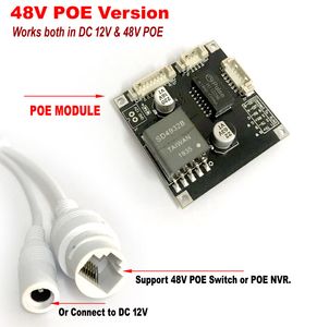 HD 5MP 8MP IP Módulo de rede de câmera CCTV + Módulo Poe de 48V + POE Segurança do cabo IPC Xmeye + Lente Ircut