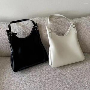 Borse a tracolla in pelle morbida borse di grande capacità per donne ascarpesino bolsas boxt boxt bolsos in stile pigro cerniera sac de femme