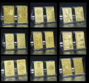Presentes Independentes Números de Série Gold Barras de Ouro Comemorativo Coleções de Business Austrália Os Estados Unidos Alemanha Europeia C3783292