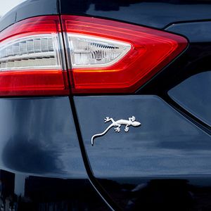 1 Reflective Car Metal Truck Sticker Lizard Gecko Sticker Badge 3d Badge Sticker for Decorative Models Car Accessories