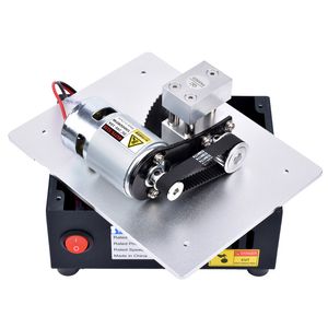 Table Saw Mini Household DIY PCB Model Cutting Tool Small Bench Saws Desktop Electric Saw Woodworking Lathe Machine 63mm Blade