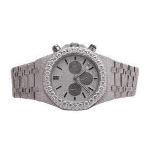 Luxury Looking Fully Watch Iced Out For Men woman Top craftsmanship Unique And Expensive Mosang diamond Watchs For Hip Hop Industrial luxurious 47750