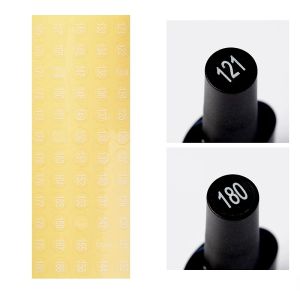 Numero unghie adesivo smalto per chiodo gel vernice 1-60/ 61-120/ 121-180 Numerazione di marcatura Digital Etichetta Strumento di manicure