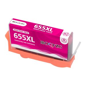 IBOQVZG 655 Cartuchos de tinta compatíveis para HP 655 XL 655xl para HP DeskJet 3525 5525 4615 4625 4525 6520 6525 6625 Impressora