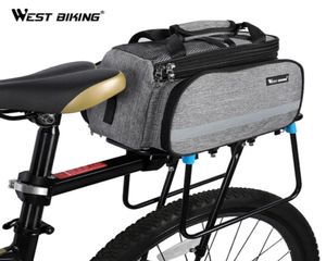 Bike Bag Saco de bicicleta Panier Storage Transportador de bagagem Casquete Mountain Road Biccle Seld Slabag traseiro Bags de tronco de categoria25860821056897