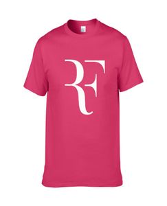 New Roger Federer RF Tennis T Shirts Men Cotton Short Sleeve Perfect Printed Mens TShirt Fashion Male Sport Oner sized Tees ZG74531580