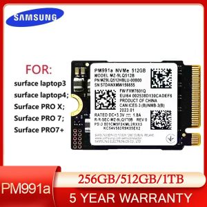 Sürücüler Samsung PM991A 1 TB SSD M.2 2230 Dahili Katı Hal Sürücüsü PCIE PCIE PCIE 3.0x4 NVME SSD Microsoft Surface Pro 7+ Buhar Deskesi