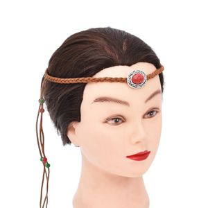 ボヘミアンスタイルのレトロ長いタッセルターコイズの髪の飾り女性パーティージュエリーバースデープレゼント