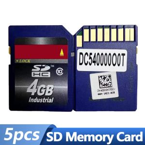 Карты оптом SD -карта оригинал Transcend SD 4G SLC Industrial SD Card 4GB Class10 Флэш -карты памяти для камеры Machine Medical