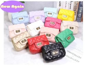 Kinder Süßigkeiten Farben Umhängetaschen Mädchen schöne Messengerbeutel Kleinkinder 13 Farben Crossbody Bags Kleinkinder Little Geld Geldbeutel Kinder Münzen Brieftaschen Aryb279