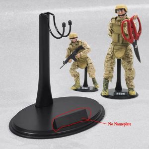 1/6 SCA Body Black Universal Scracket Bracket Stand Up-Shape Talia Regulowana plastikowa wyświetlacz stabilna Podstawa ramy Dopasowanie 12 cali Figura