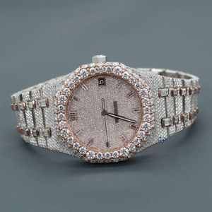 Luxury Looking Fully Watch Iced Out For Men woman Top craftsmanship Unique And Expensive Mosang diamond Watchs For Hip Hop Industrial luxurious 78165
