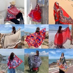 Smycken lådor heta 90x180 cm Stoles Cashew Print Suncare Beach Dress Bikini Sarong Wrap Scarf Shawl Women Brasilianska baddräkt Badtäckningar