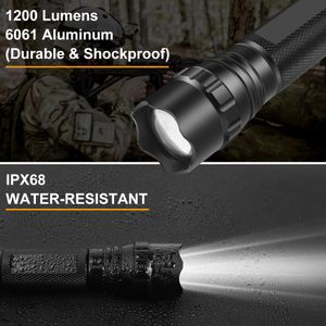 Combope al fucile 3-9x40 con flash laser flashlight fulmine fucile flashflescope torcia tattica torcia a punto rosso mira