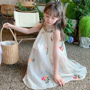 Sukienki dziewczynki Summer maluch dla dzieci ubrania dla dzieci stroje dziecięce kamizelka plażowa sukienka kostium dla dzieci dziewcząt
