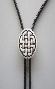 Оригинальный антикварный серебряный кельтский узел Celtic Celtic Bolo-ожерелье Bolotie-070SL Бесплатная доставка совершенно новая в Stock2631020