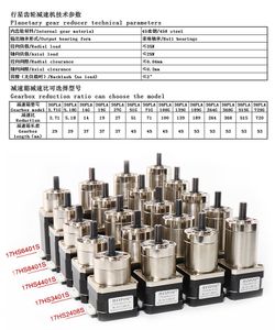 1st Stepper Motor NEMA 17 Planetary Geared Gearbox All Ratio3,71-1 17HS2408S 3401S 4401S 6401S 8401S Motor för 3D-skrivare