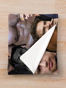 Theo James Photo Collage Throw Giant Giant Giant Bopvetet Mercoledì Dorma Essentials multiuso