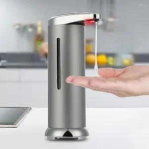 Flytande tvåldispenser 280 ml kök hälsovård hand tvätt av rostfritt handfree automatisk IR -sensor