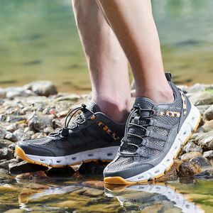 Men's Water Sneaker Hiking Shoes Summer Man Women Barefoot Walking Breathable Mesh Lightweight Comfortable Sneakers Fashions