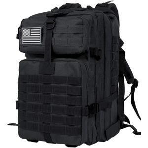 QT QY 3045L MAN CAMINEGGIO TATTICHI BASSO DI VIAGGIO MILITARI PACCHETTO ASSALT OUTDOOR 3P EDC MOLLE PACCHE