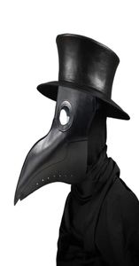 Yeni Veba Doktor Maskeler Gaga Doktor Maskesi Uzun Burun Cosplay Süslü Maske Gotik Retro Rock Deri Cadılar Bayramı Gaga Mask267v1992765