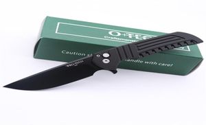 Protech Knives Mordax Pocket Solding Nóż D2 Blade 6061T6 Uchwyt owocowy Nóż przycisk Kitchen Tactical Survival Nóż 267v9826052