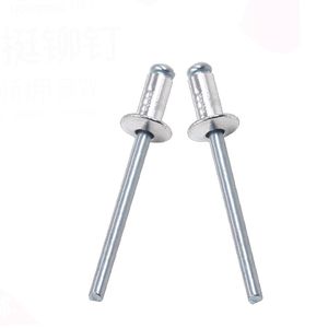 High Quality M4 100PCS/lot Countersunk Head Aluminium Rivet Gun Core Pulling Riveting Break Mandrel Nail with Polished