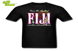Men039s Tamis de camisa para homens Vaporwave estética Fiji Tshirts casual Crewneck de manga curta Tee Tee Teenage Cotton Plus Tamanho BLAC1345471