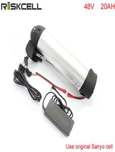 Sem impostos 750W 48V 20AH Bateria de lítio de bicicleta elétrica 48V 20AH BAFANG BBS02 BATERAGEM EBIQUE DE EBIGE FOR SANYO CELL1511369