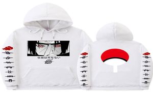 Yeni kapüşonlu anime sokak kıyafeti çift kışlık ceket moda gevşek uchiha itachi hoodies sweatshirt unisex hoodie erkekler kadın6420188