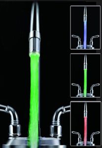 Rubinetti del lavandino da bagno Luce d'acqua LED LIGHT TAP TACCHITURA TACCIO COLOW DOCUCATO CUSCINA CUSCINE COLUNZA UGUTO NO BATTERE5130413