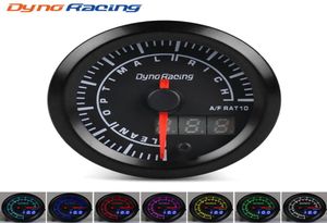 Dynoracing 52mm مزدوج نسبة الوقود هو مقياس نسبة الوقود LED نسبة عدادات الوقود مع السهول مع Airfuel Gauge6971557