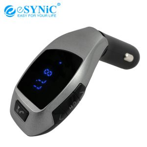 Giocatori ESYNIC BluetoothComptible Handsfree Speakerphone Car FM Transmit wireless USB SD MP3 Player con microfono
