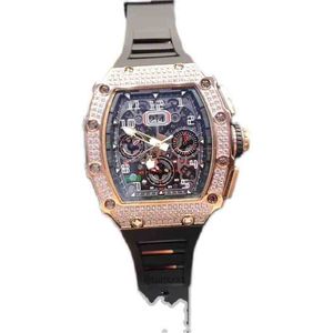Luxury Men's Designer Watches Fashion Casual Sapphire Mirror Hollow Design Swiss Automatic Mechanical Movement TCA6