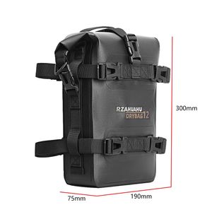 Motorcycle Frame Crash Bar Bag Motorbike Waterproof Side Bags Engine Guard Bumper Repair Tool Placement Bag for BMW HONDA Suzuki