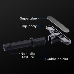 Gaming Mouse Cable Cord Management Mouse Cable Holder Mouse Desktop Cord Clip Wire Organizer Flexible for Mice Mouse Cable Clamp