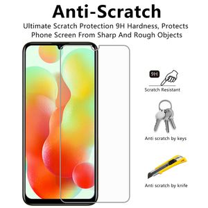 2-1pcs 9H Vidro temperado para oukitel C33 Pelicula Protective Glass Tampa para Cristal Templado Oukitel C33 Screen Protector Film