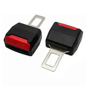 2pcs Car Seat Belt Clip Extender Safety Seatbelt Lock Buckle Plug Thick Insert Socket Converter Baby Safety Buckle Accessories