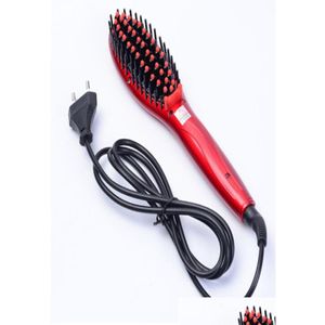 Hair Straighteners Brush Fast Straightener Comb Electric Irons Straight 2449304 Drop Delivery Products Care Styling Tools Ot6Xi