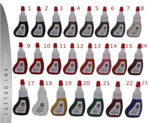 14Piecelot High quality Permanent Lip Tattoo Ink 10ML 10 Colors Eyebrow Makeup Tattoo Pigment 23 Colors Provided5154526