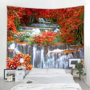 Tapissries Nordic Ins Style 3D Mangrove vattenfall dekoration tapestry simia mandala hem sovrum