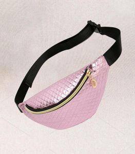 Donne Bum Regolable Belt Belt Bag Fanny Pack Casetto Viaggiare Festiva della borsa dell'anca Festival Cintura in pelle Portafoglio per vacanze Black Gold4750067