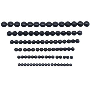 Runde flache schwarze auge plastische Sicherheitsaugen 5mm 6 mm 8mm 10 mm 12 mm für Puppen, die Puppenspielzeug Teddybären Augen Augen Accessoires machen