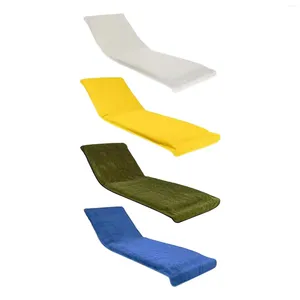 Stuhlabdeckungen Pool Beach Lounge Handtuchabdeckung 75x200 cm Mikrofaser -Anti -Slip für Anlässe im Freien Einfache und stilvolle, faltbare schnelle Trocknung