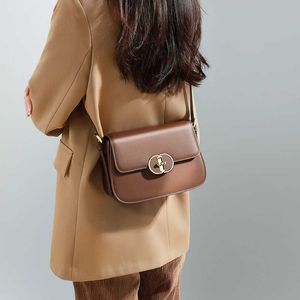 Bag Tofu for Womens 2024 Autumn and Winter Underarm Crossbody High-end Single Shoulder Genuine Leather Bags