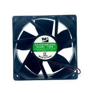 Pads Новый вентилятор охлаждения процессора для DA12038B24UA DC24V 1.0A Вентилятор с воздушным компрессором Cooler Cooler 120*120*38 мм